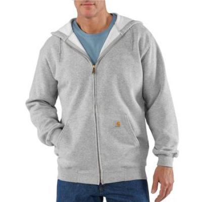 K122HGY HOODED ZIP SWEATSHIRT