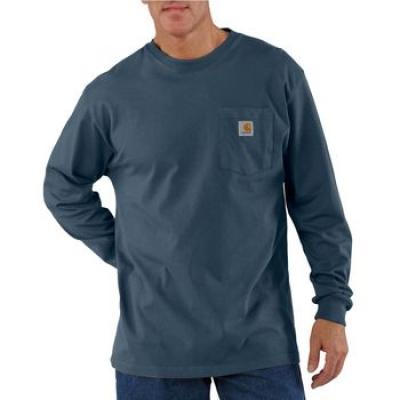 K126BLS LONG-SLEEVE POCKET TEE