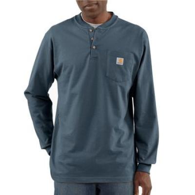 K128BLS LONG-SLEEVE HENLEY