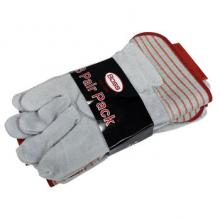 40923 GLOVE =3pk -LEATHER PALM