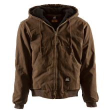 HJ375BB QUILT LINED HOODED JACKET