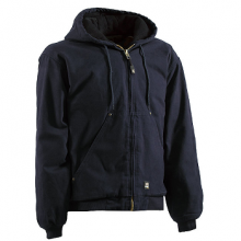 HJ375MD QUILT LINED HOODED JACKET