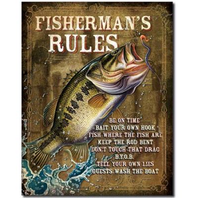 1870 FISHERMAN'S RULES