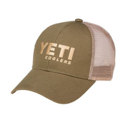 YH   HAT =GRN-TRUCKER-YETI