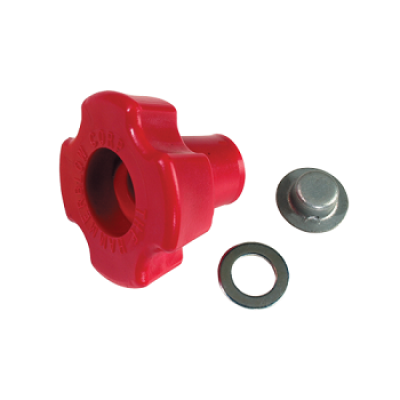 500246 KNOB KIT =BULLDOG-RED