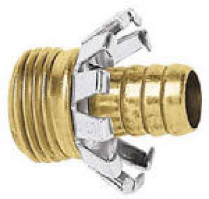 C34M HOSE END =3/4"-MALE-CLINCH