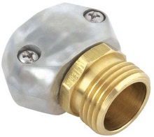 01MZ COUPLER =5/8-3/4"-MAL-ZINC