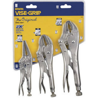 323S SET=PLIER VISE GRIP 3PC