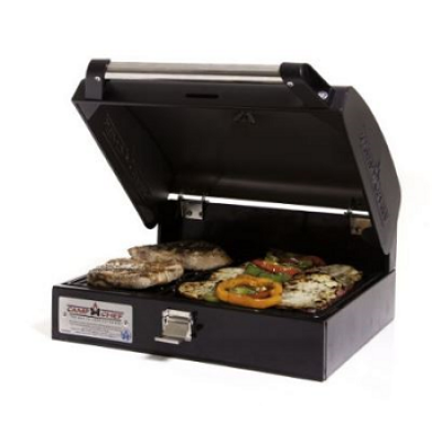 BB30L GRILL BOX =14"-w/HINGE LID