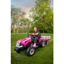 0067 TRACTOR =12v -IH w/TRL/PINK