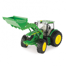46074 TRACTOR =JD w/LOADER 1:16