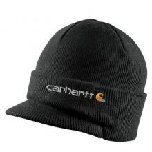 104486 HAT =KNIT w/VISOR