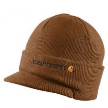 104486 HAT =KNIT w/VISOR