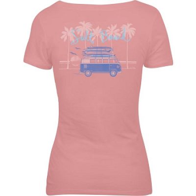 LADIES SHIRT S/S = SALT BOUND