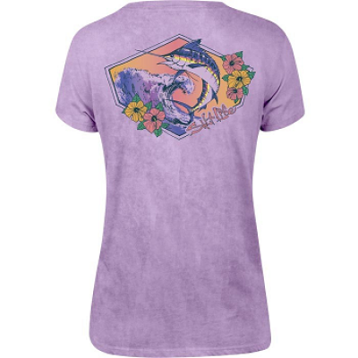 LADIES SHIRT S/S =  MARLIN WAV