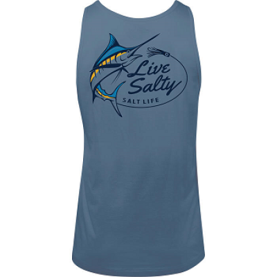 TEE S/S SALTY MARLIN LURE TANK