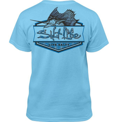 BOYS SHIRT S/S =  SAILFISH BAD