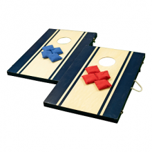CORNHOLE SET SOLID WOOD