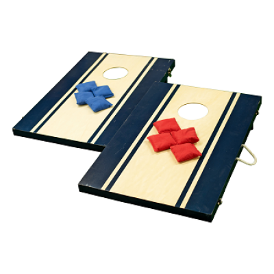 CORNHOLE SET SOLID WOOD