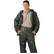 S66218 GRN PVC RAINSUIT