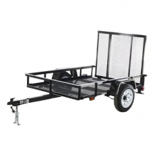 TRAILER =4'x6'-METAL FLOOR-GATE