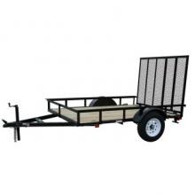 TRAILER =6'x8'-WOOD-FULL GATE