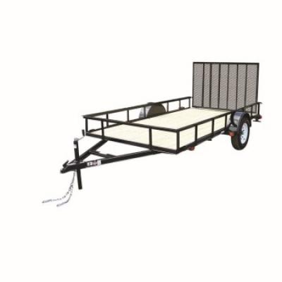 TRAILER =6'4"x10'-WOOD-GATE